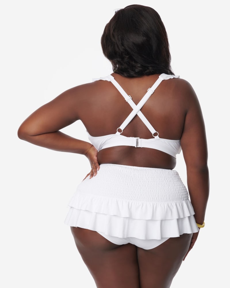 Plus size white skirt vintage on sale